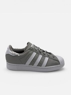 Adidas Superstar Women’s Sneakers - knotted rope grey/white